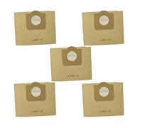 5 Bolsas De Polvo For Aspiradora, Compatibles Con Karcher, WD3 WD3200/Rowenta RB88 RU100 BULLY RB08 014/Seteco 202, Bolsas De Polvo Gruesas.
