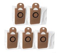 5 bolsas de repuesto para aspiradora Kogan SmarterHome LX16 Pro Ultra robótica, bolsas de filtro no tejidas de gran capacidad para aire limpio y cuidado higiénico del suelo, accesorios fáciles de