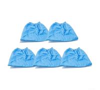 5 bolsas de tela con filtro textil para aspiradora para Parkside PNTS 1300 C3 Lidl IAN 102791, accesorios de repuesto, bolsa de tela, azul, lavable