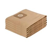 5 bolsas para aspiradora Bosch AdvancedVac 20, bolsas de filtro compatibles con aspiradoras Bosch en seco y húmedo, varias capas para filtración ultra fuerte 99,99% (2 609 256 F33)