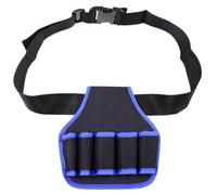 5 bolsillos para herramientas, cinturón de tela Oxford 600D, diseño ligero para electricistas, carpinteros, trabajo, cinturón de herramientas profesional esencial para la instalación