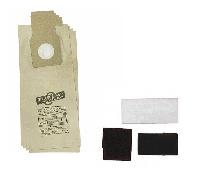 5 Bolsos Y Conjunto De 3 Filtros Para Panasonic U20E Mce40 Mce50 Mce60 Vacío