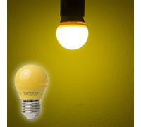 5 bombillas LED amarillas para fiesta 4 W E27 Extrastar bola fiesta decoración (E27 amarillo)