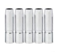 5 boquillas de antorcha de soldadura para MIG para soldar material de cobre rojo 350A con carcasa protectora mejorada resistente al calor