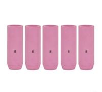 5 boquillas de cerámica tig 10N46 12,5 mm para soplete de soldadura WP-17 | Alumina Ceramic, resistente al calor, 12,5 mm Orifice, compatible con antorchas WP-17/18/26, paquete de 5 para un reemplazo