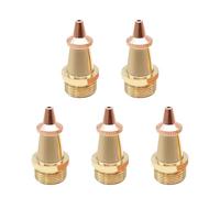 5 boquillas de cobre de repuesto para soldadora portátil, cabezal de soldador, máquina de alimentación de alambre