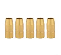 5 boquillas de gas de cobre 169715 para unidades de antorcha Miller M-10 M-15 M-100 y M-150 en tareas de soldadura de oxiacetileno