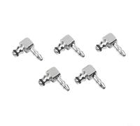 5 boquillas de inyector diesel, conector de retorno válvula antirretorno para Bosch 110 Common Rail, conexión de 2 vías o 3 vías con anillos de seguridad piezoeléctricos, plástico caucho o hierro