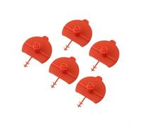 5 boquillas de pulverización de espuma de poliuretano, chorro de espuma de ventilador plano para pulverizadores de espuma, puntas de repuesto de plástico de instalación rápida, sin olor, 1.9 x 1.45
