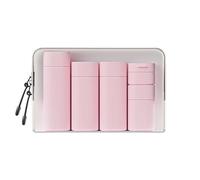 5 botellas de viaje para artículos de tocador, artículos de tocador de tamaño de viaje, botellas de champú y acondicionador de viaje para champú, acondicionador, loción, artículos esenciales de viaje,