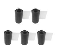 5 botes vacíos de película 135 compatibles con cámaras de 35 mm y 135 mm, durabilidad y accesorios a prueba de luz