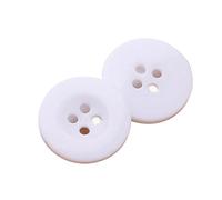 5 botones de resina DIY con alas anchas y cuatro agujeros para camisas, trajes y chaquetas.,15 mm