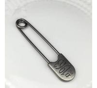 5 broches de alfileres de seguridad de gran tamaño de 3,2 cm con decoración de plumas y ramitas, broche de bronce vintage for mujer, hebilla for bufanda o suéter.(3)