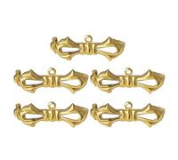 5 broches de cuello fijo con lazo para mujer, pin de gama alta, pequeño ramillete fragante, accesorios de ropa, accesorios de ropa, broches de lazo para mujer