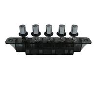 5-Button Piano Appliance Switch - Premium Industrial-Grade Control Module, Features High-Amperage Arc-Resistant Contact Alloy For Reliable Power Distribution | Fatigu Spring Mechanism Ensures L