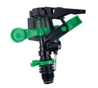 5 cabezales de aspersor ABS con configuración de doble válvula para un mejor control sobre la distribución del agua en entornos de césped