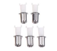 5 cabezales de repuesto for recortadora de vello nasal de 22 mm, 3 en 1, color blanco y negro, for limpieza nasal.(N1)