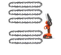 5 cadenas de motosierra de 4 pulgadas 3/8" 28 TG 1,3 mm - Repuesto para motosierra Stihl GTA 26 y 13 cm, apto para corte de rama