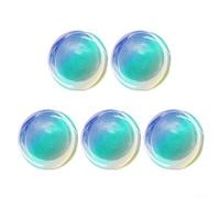 5 calcomanías para remo de pickleball con PVC suave fuerte y resistente al sudor para una protección fiable y un manejo estable (verde)