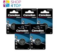 5 Camelion CR2477 batteries Litio 3V Moneda Célula DL2477 ECR2477 1BL Exp 2033