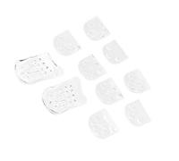 5 Capas de Silicona para el Talón, Inserciones para la del Talón, Plantilla para Aumentar la Elevación del Zapato, Inserciones para Zapatos para Hombres y Mujeres, Elevación de