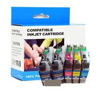 5 Cartuchos de Tinta compatibles LC223BK LC223C LC223M LC223Y for DCP-J4110DW DCP-J552DW DCP-J752DW DCP-J132W DCP-J152W