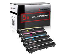5 Cartuchos de tóner para Brother TN-242 TN-246 HL-3142 3152 3172 CW CDW DCP9017CDW - 2.500 páginas Cada uno (Negro) y 2.200 páginas Cada uno (Color)