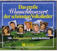 5-CD-Box Das große Wunschkonzert der schönsten Volkslieder.Mit Schlagerstars durch die Heimat