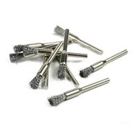 5 cepillos de alambre de 3 mm para amoladora de moldes, herramienta eficiente para aplicaciones de taladro giratorio eléctrico