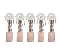 5 cepillos de carbono para Gsr/Gsb140-Li/Gsr/Gsb180-Li Gsb140-Li Gsr18V-21 Equipo de taller Cepillos de carbón para manguera de aspiradora de robot, almohadillas reutilizables de microfibra para