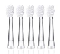 5 Cepillos de Repuesto para Niños para Seago SG513/SG977/SGEK6/DT-K6/K3, Cepillos de Repuesto para Cepillo de Dientes Eléctrico Infantil Seago de (white, 18-36 month)