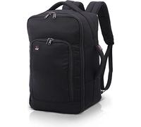 5 Cities Ryanair - Maleta de mano de 40 x 20 x 25 pulgadas, tamaño máximo, aprobada, para viajes, mochila de hombro, bolsa de vuelo, ligera, Black, Bolsa de viaje de mano