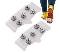 5-Claw Outdoor Anti-Skid Shoe Covers | City Ice-Shoes Non-Slip Covers,Walking Ice Traction Cleats, Versatile Outdoor Use, For Hiking, Climbing, Walking, Skiing, Camping, Travel, Trekking