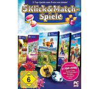 5 Click & Match-Spiele [Importación Alemana]