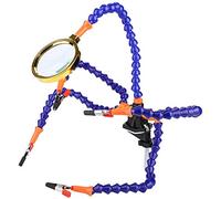 5 Clip de Soldadura de Ampliación del Brazo para una Eficacia Mejorada, Herramienta de Reparación de Manos Flexibles para Electrónica, Mesa de Aleación de Aluminio Contiene un Clip (con