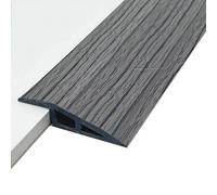 5 cm Tira de Umbral de Alfombra PVC con Veta de Madera, Borde de Transición de Laminado Autoadhesivo a Azulejo para una Altura Entre 7-11 mm(Multi-colored,200cm/79inch)