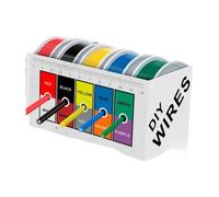 5 Color Soft Silicone Wire 30AWG 28AWG 26AWG 24AWG 22AWG 20AWG 18AWG 16AWG(Silicone cable; 3 boxes; 28 AWG 5x10M)
