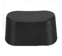 5 colores silicona soporte para el cuello champú tazón almohada belleza salón spa lavado del cabello almohada (negro)