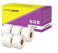 5 Compatibles Rollos 99012 S0722400 36mm x 89mm Etiquetas para Dymo LabelWriter 4XL 450 400 330 320 310 Twin Turbo Duo Seiko SLP 450 430 420 400 240 220 200 120 100 Pro Plus (260 Etiquetas por Rollo)