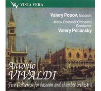 5 Concertos pour Basson Rv496, Rv475, Rv500, Rv486, Rv484