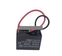 5 condensadores de arranque CBB61 de 3 uf for de CA, 450 V, for arranque electrónico CBB