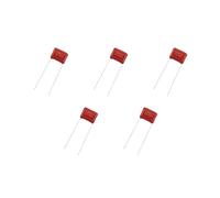 5 condensadores de película de polipropileno CBB22 333J 400 V 0.033uF 33nF 10 mm rojo