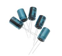 5 condensadores electrolíticos de aluminio, 200 V, 33 UF, 12,5 x 20, RX30, 130 °C