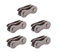 5 conectores de cadena de bicicleta, eslabones rápidos, hebilla de bicicleta de carretera, conectores de eslabones para conector de una sola velocidad, kit de reparación de conexión de una sola