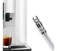 5 conectores de tubo de leche para sistemas de boquilla de espuma de leche HP3, conector de tubo de leche de máquina de café de acero inoxidable, fácil de instalar, plateado