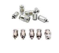 5 conectores miniatura for tubo de aire, acoplamiento rápido for micromanguera POC/PC3-M5/4-M3/M6/M7/01(6-M6,PC)