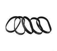 5 correas cepilladoras 90XL 914592 para Black+Decker DN75 DN750 KW750 SR600-10 mm de ancho, 45 dientes, diseño de dientes trapezoidales, material de goma, 5 unidades