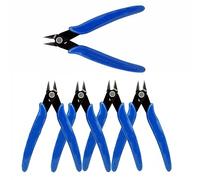 5 cortadores de cable eléctrico de 5 pulgadas, microalicates de corte diagonal, cortador lateral para bobina, bricolaje, joyería, manualidades, modelos, corte con cremallera