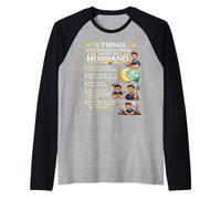 5 Cosas Que Debe Saber sobre el Matrimonio de Pareja de mi Esposo Camiseta Manga Raglan