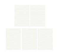 5 cuadernos de tapa blanda de 60 páginas para escribir, bocetos, mapa mental, cuaderno básico, blocs de notas para oficina, escuela, diario de escritura creativa